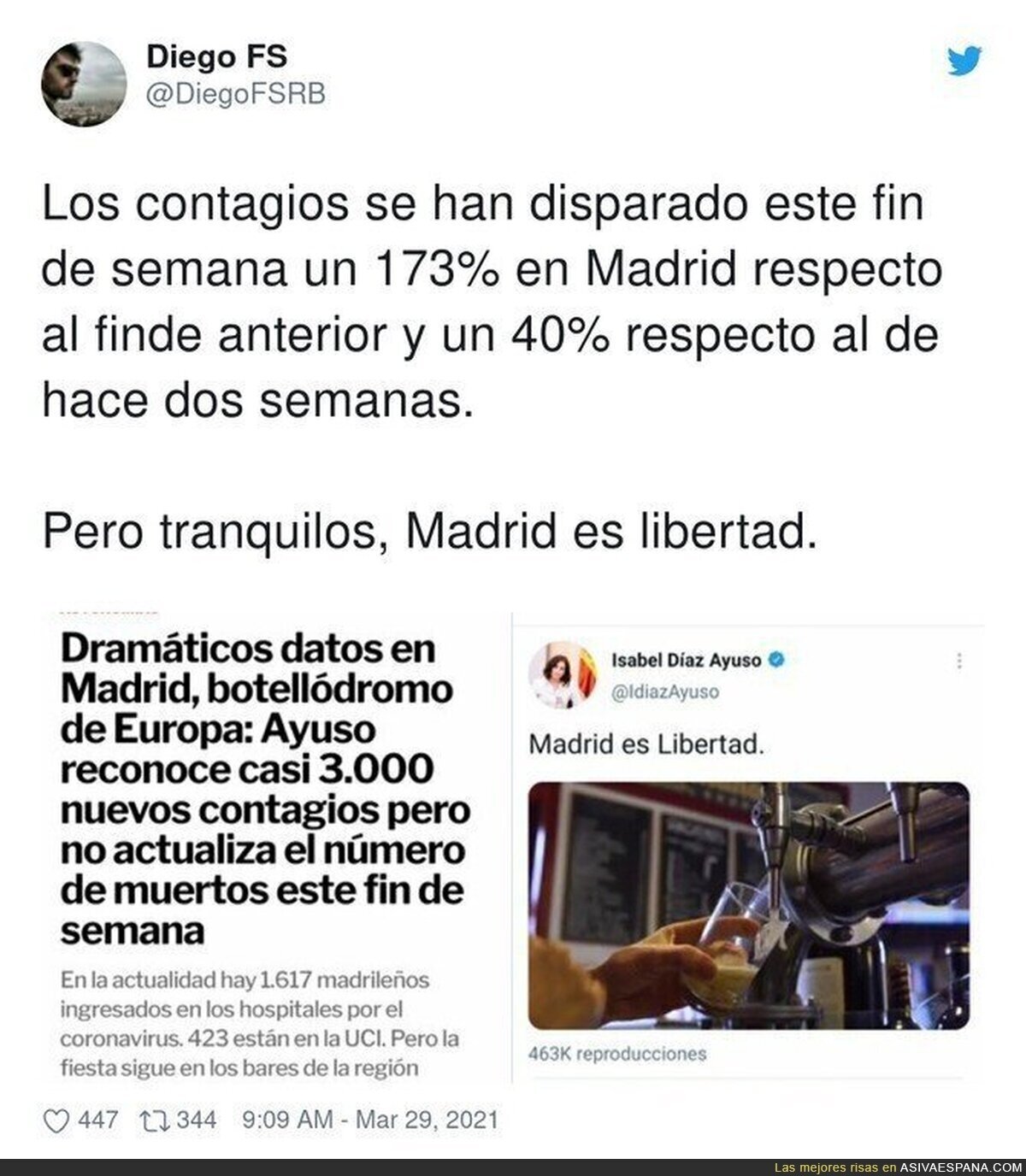 La libertad que se respira en Madrid