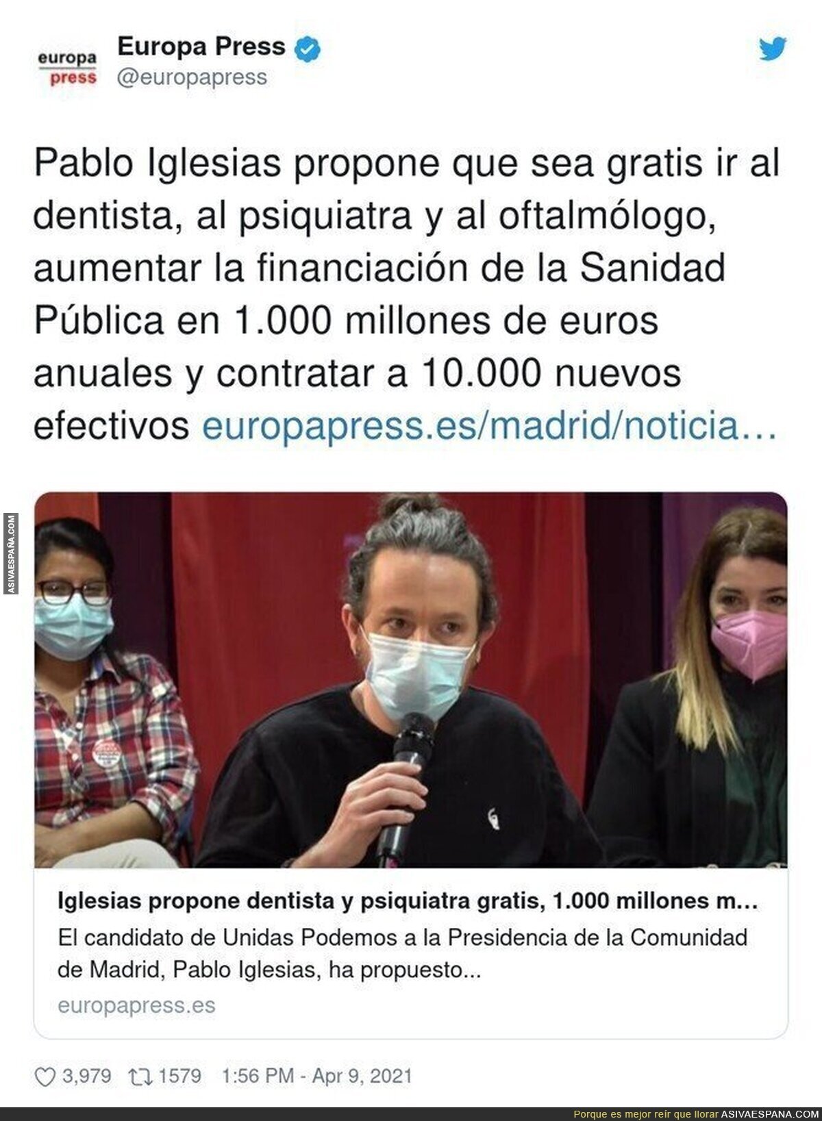 Las ideas de Pablo Iglesias para Madrid