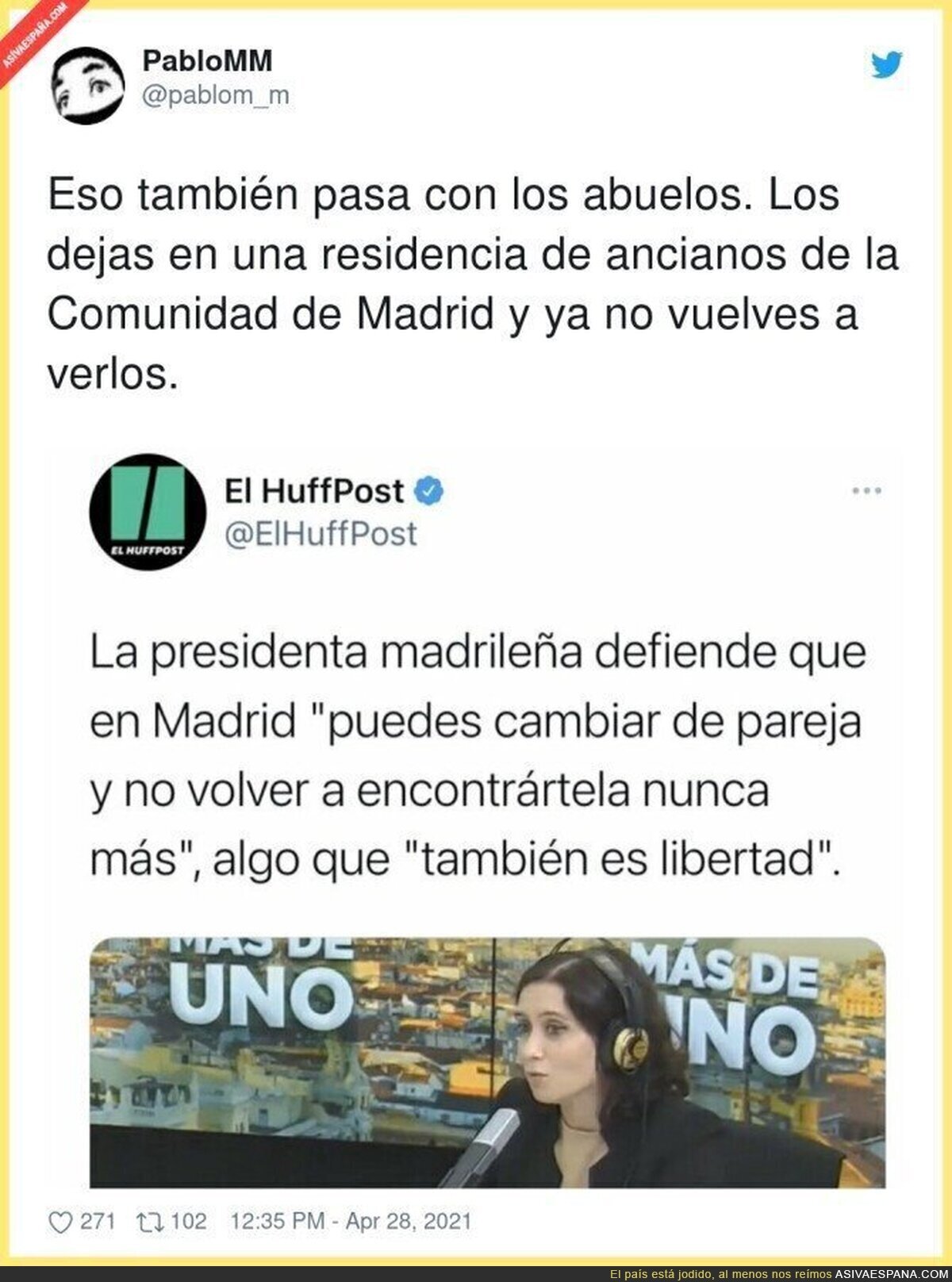 La libertad de Madrid