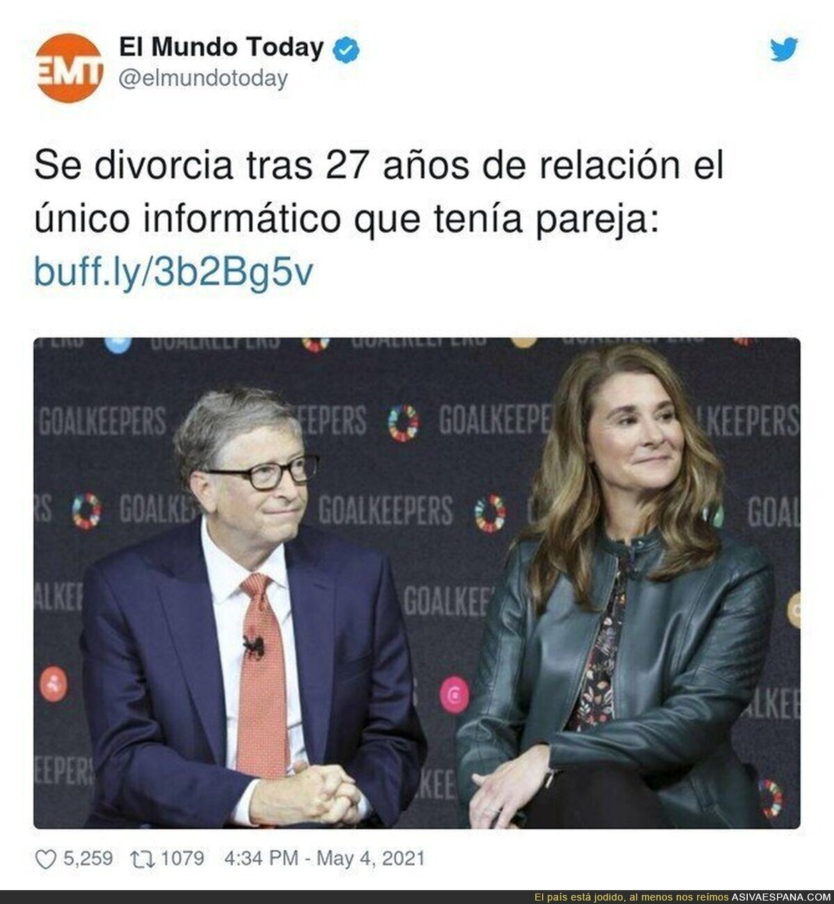 Un hito lo de Bill Gates