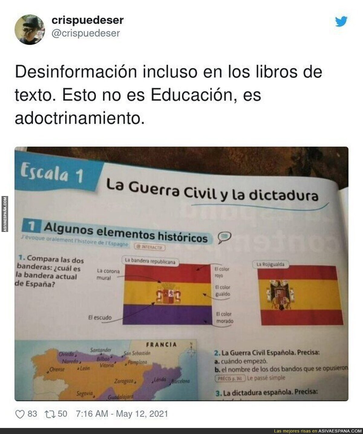 Estudiando las banderas españolas