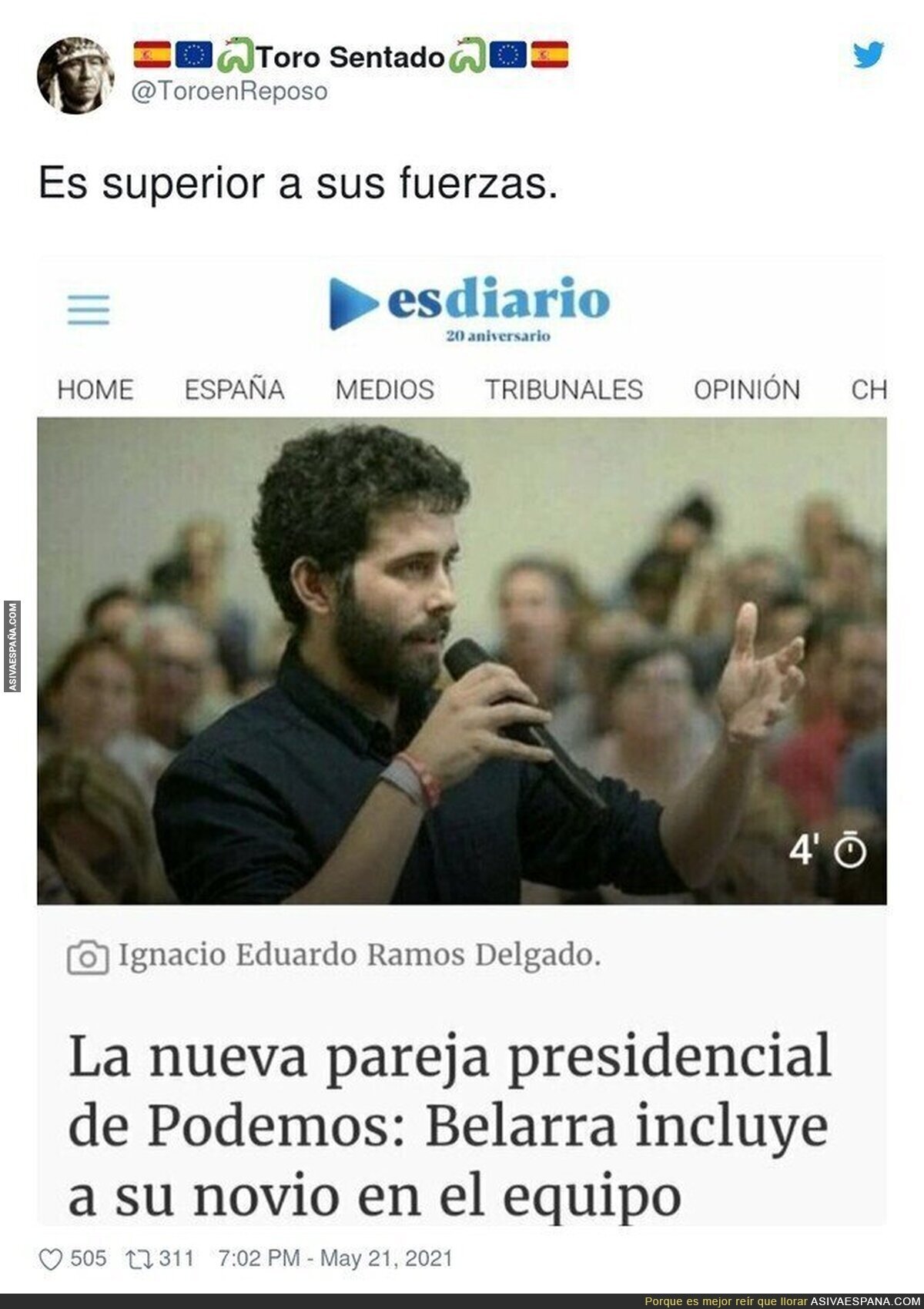 Típico de Podemos