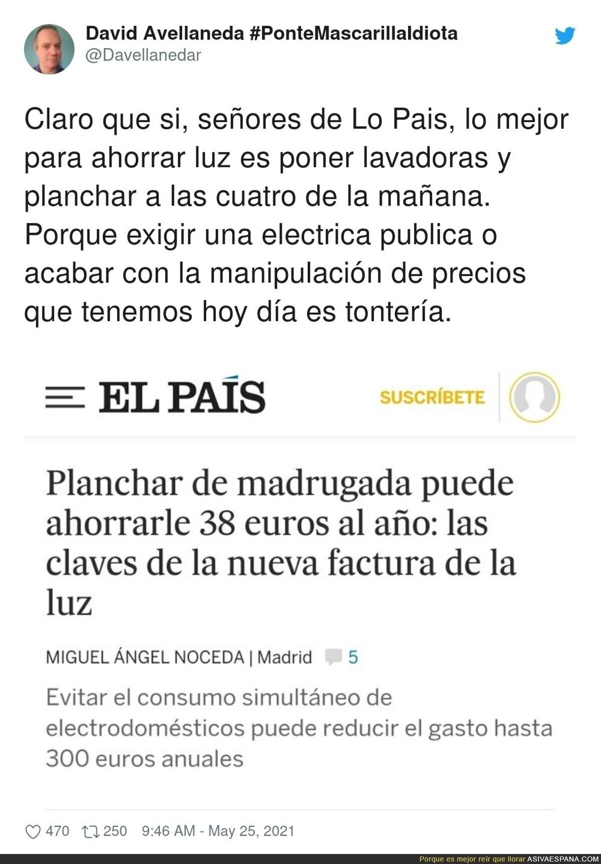 Las soluciones de 'El País'
