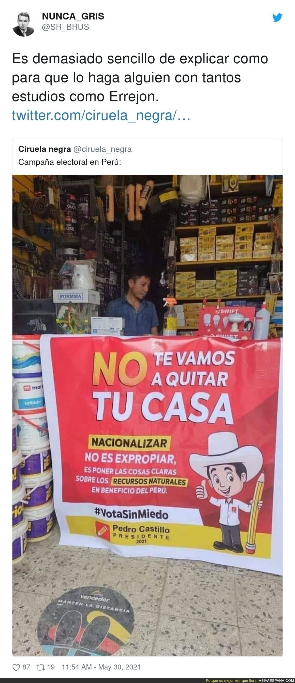 Hay que explicarlo como para niños pequeños