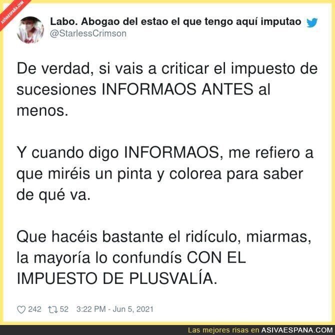 Hay que informarse