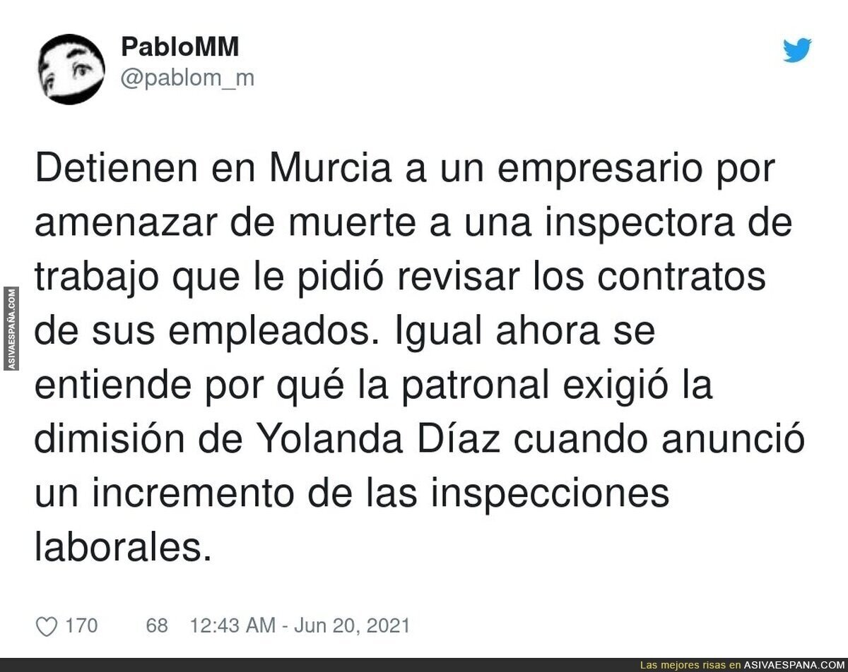 Cuanto miedo a las inspecciones y con razón