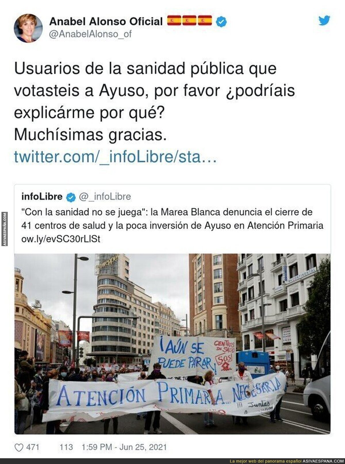 Nada tiene explicación en Madrid