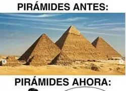 Las pirámides han evolucionado