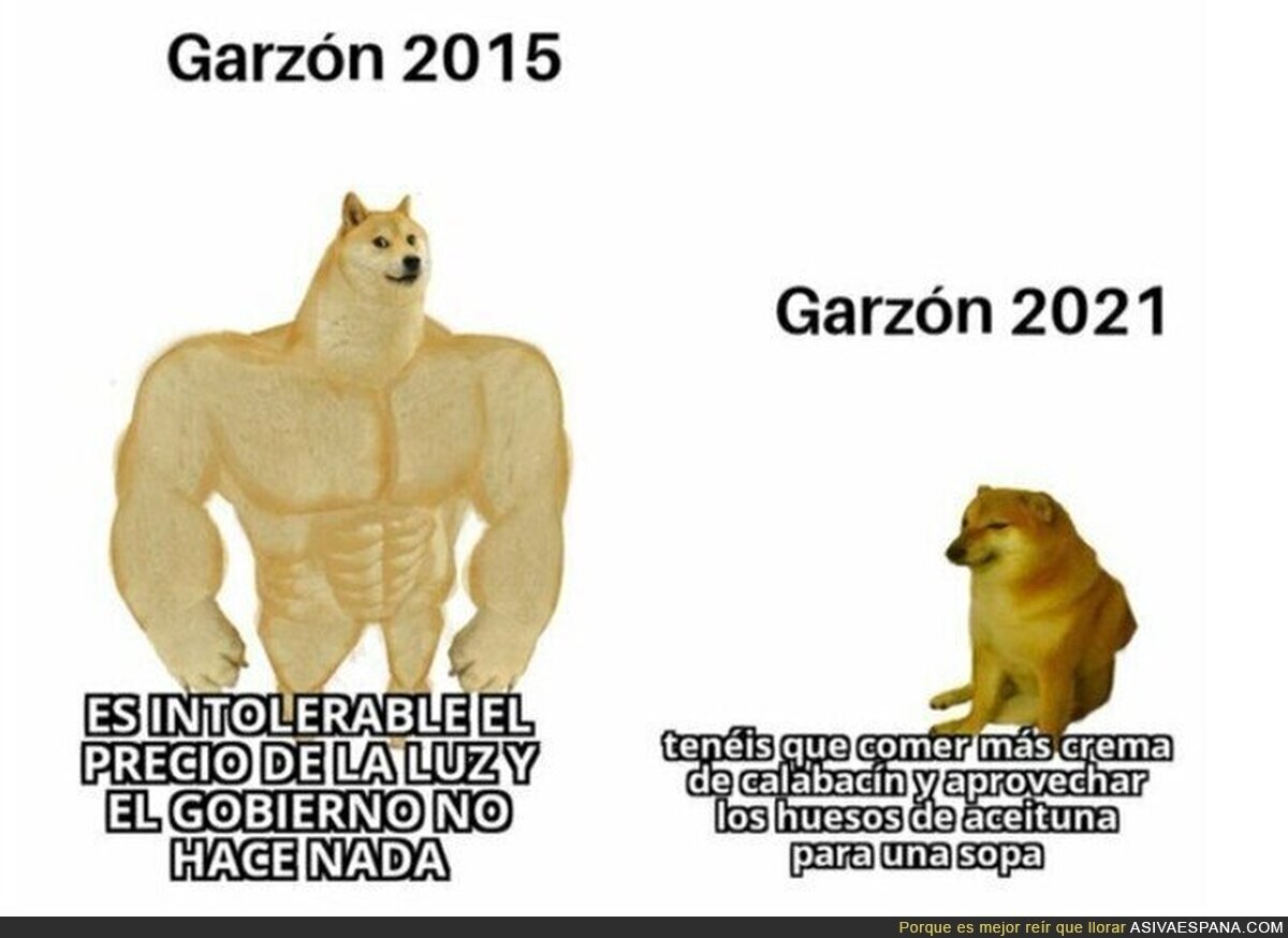 Menudo cambio de Alberto Garzón