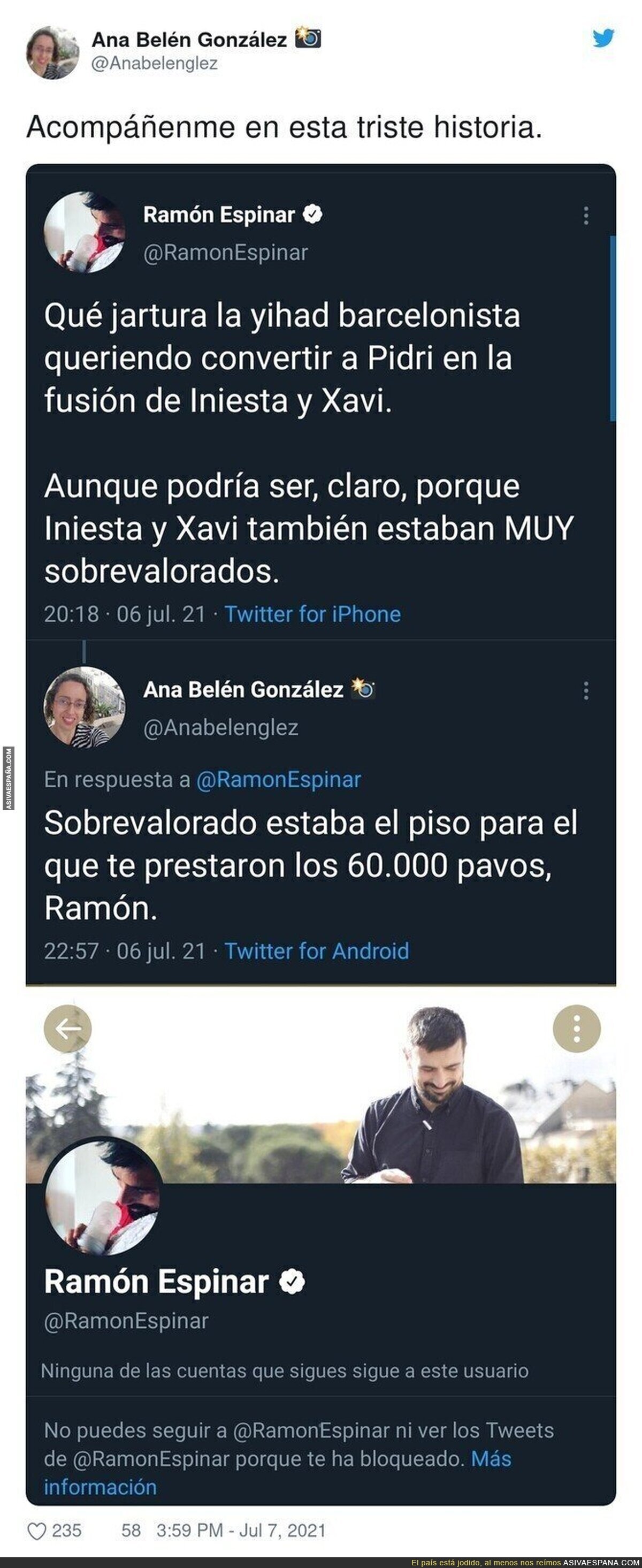 A Ramón Espinar le duelen las verdades