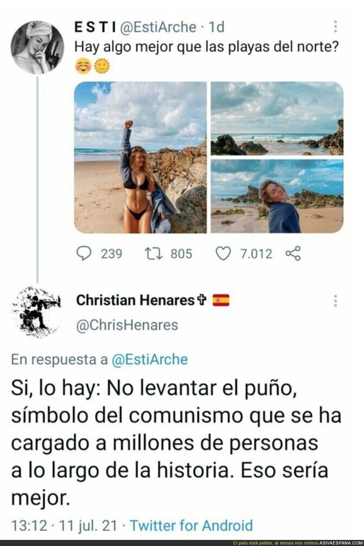 Esta gente es muy pesada con los millones de personas muertas