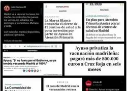 La evolución de Isabel Díaz Ayuso y su plan de vacunación en Madrid