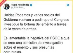 El PSOE es cómplice del Rey