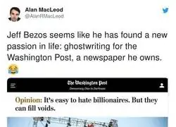 Jeff Bezos para nada influye en 'The Washington Post'...