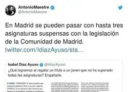 Madrid no está para dar ejemplo en educación