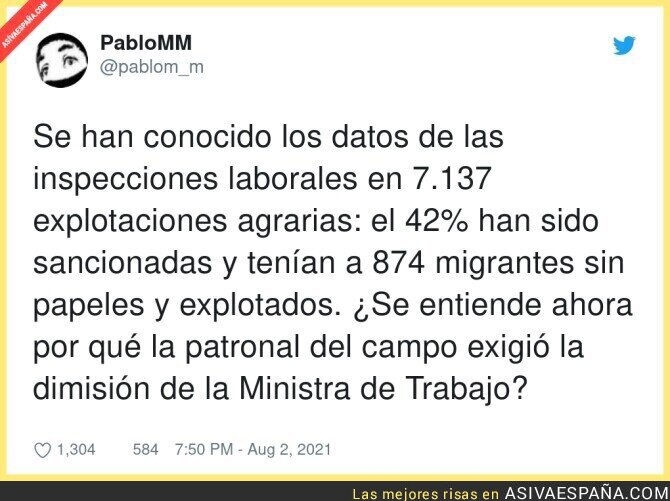 Orgullosos de Yolanda Díaz haciendo un gran trabajo