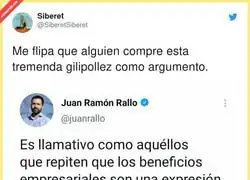 Juan Ramón Rallo y su lógica