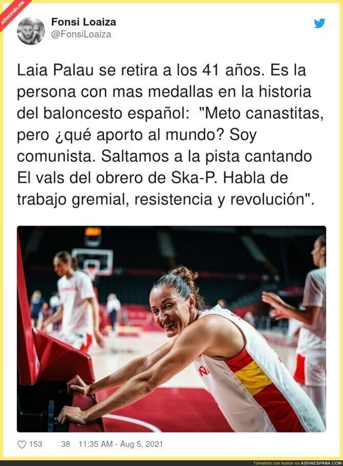Laia Palau, toda una leyenda del baloncesto