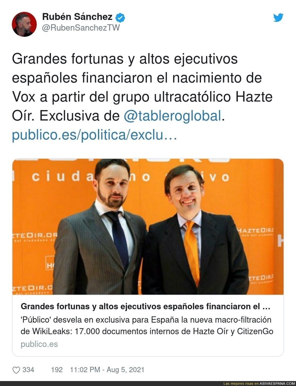 Así empezó todo en VOX