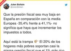Sobre la presión fiscal en España
