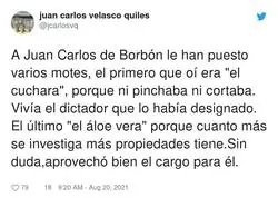 Los motes de Juan Carlos