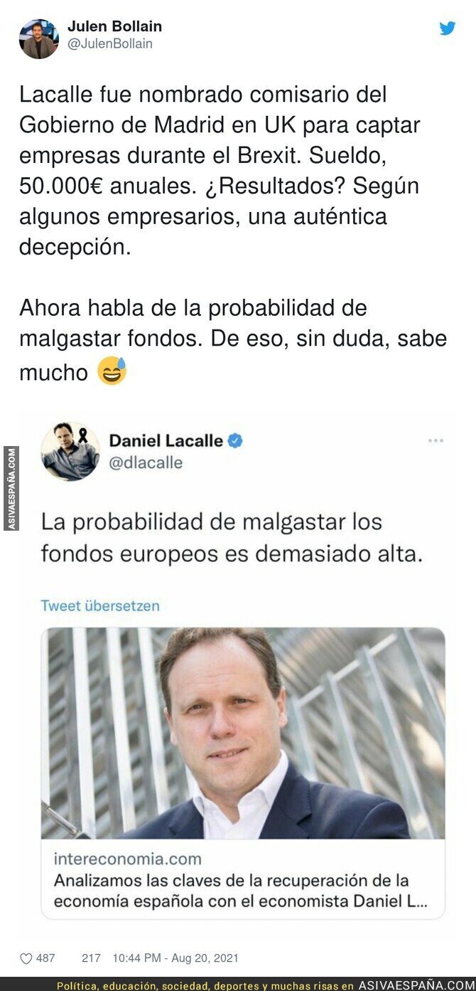 La gran estafa de Daniel Lacalle