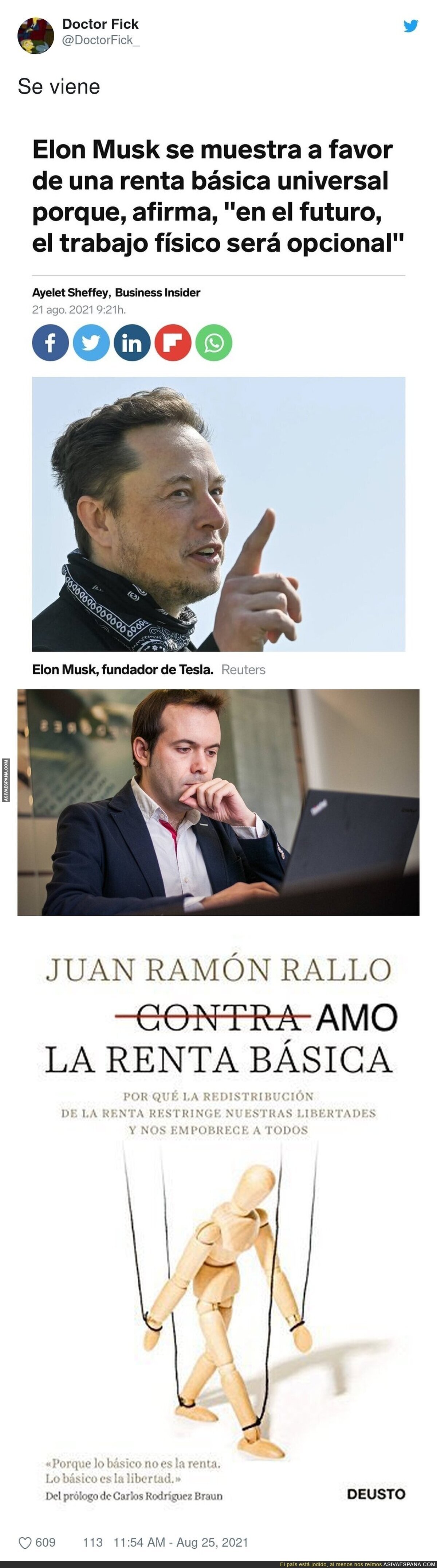 El drama de Juan Ramón Rallo 