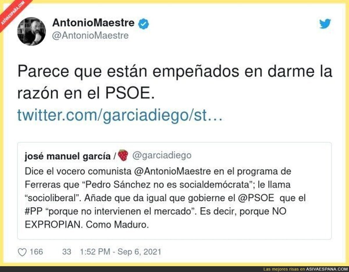 Las verdades de Antonio Maestre sobre el PSOE han dolido