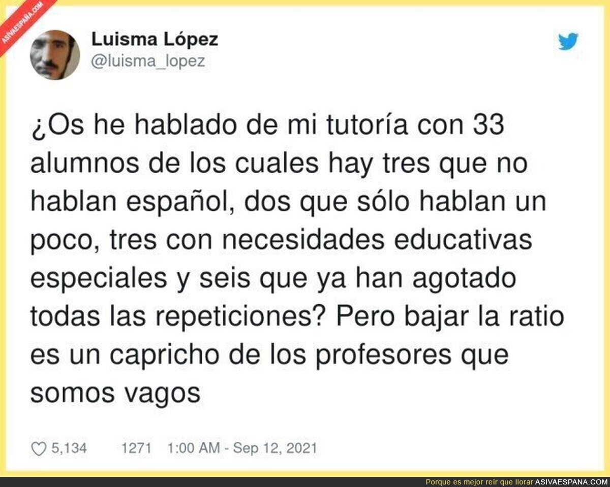 La Educación en España, por @luisma_lopez