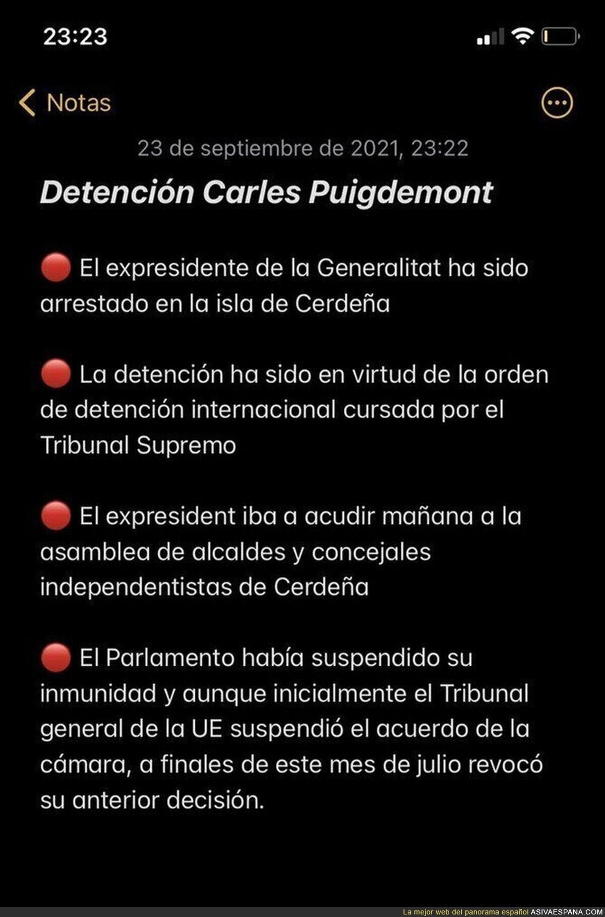 ¿Qué sabemos en este momento sobre la detención de Carles Puigdemont?, por @LaVanguardia