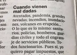 Esta carta a la directora de El País. Tan cortita y tan clara