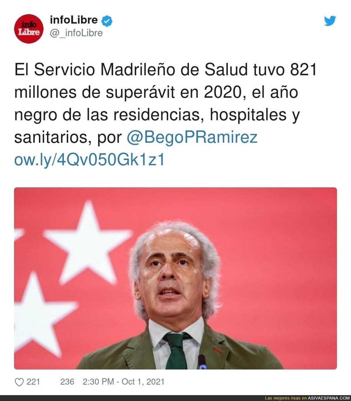 Me produce terror este PP al que no les importa las vidas de la gente