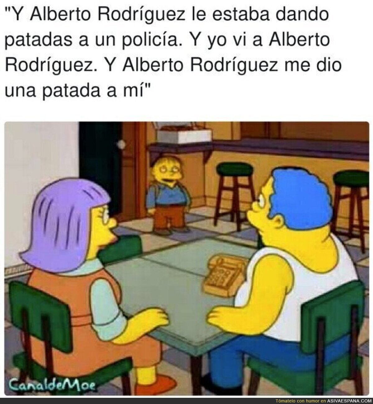 No hay más pruebas contra Alberto Rodríguez