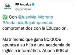 Así son las políticas de Juanma Moreno