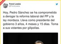 ¿Quién se cree a Pedro Sánchez?