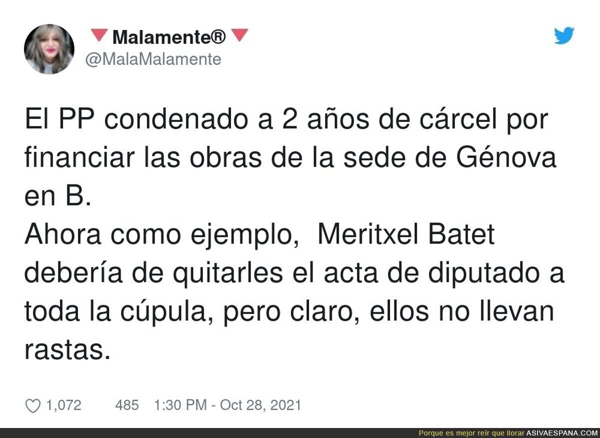 Igual ha llegado el momento de empezar a ilegalizar el partido