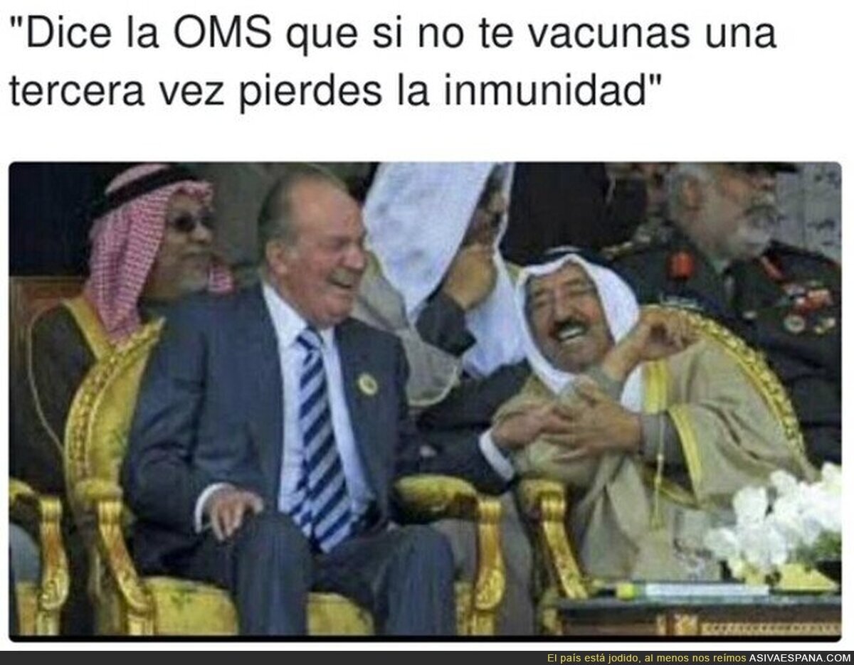 La inmunidad de Juan Carlos es inifnita