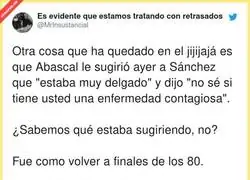 Santiago Abascal no tiene escrúpulos