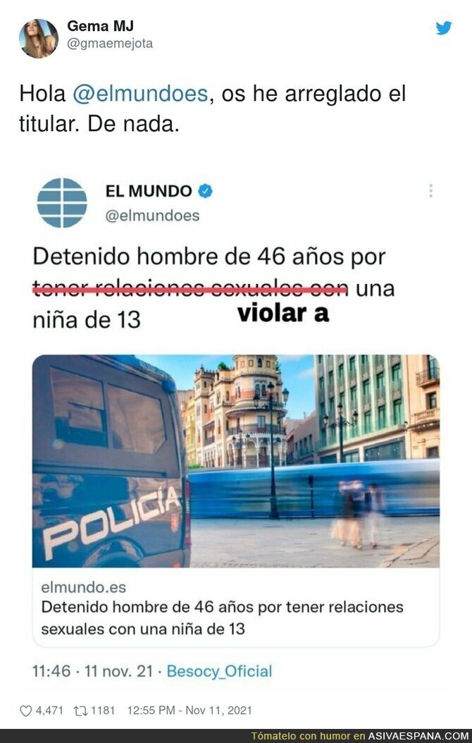 Así de sencillo es titular cuando se tiene la voluntad