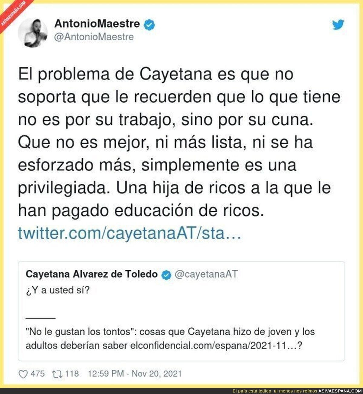 Verdades sobre Cayetana Álvarez de Toledo