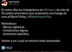 Esta es la huelga que harán los trabajadores de Amazon en la temporada de Black Friday 