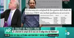 Vídeo: Eduardo Inda respetando a los hijos de Irene Montero y Pablo Iglesias. Periodista le llaman.