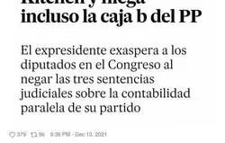 Rajoy niega todo hasta lo que está probado