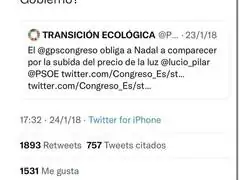 Pedro Sánchez queda retratado con este tuit del pasado sobre el precio de la electricidad