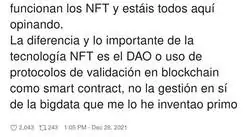 El funcionamiento de los NFT