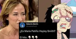 Todas estas imágenes hacen ver que el personaje de Hayley Smith de 'American Dad' está basado en María Patiño