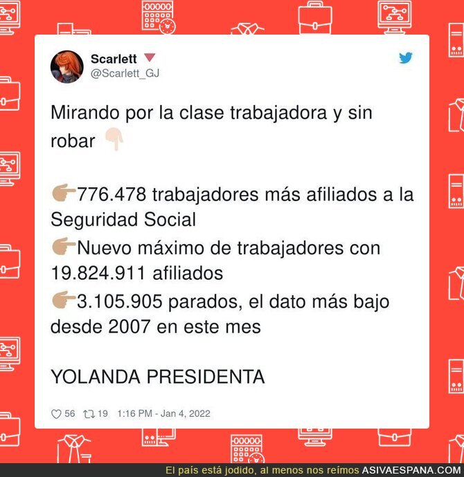 El gran trabajo de Yolanda Díaz