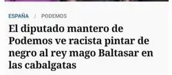 El racismo repugnante de el diario 'El Español'