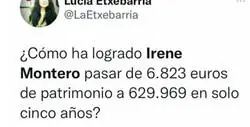 La brutal respuesta para Lucia Etxebarria después de preguntarse esto sobre Irene Montero
