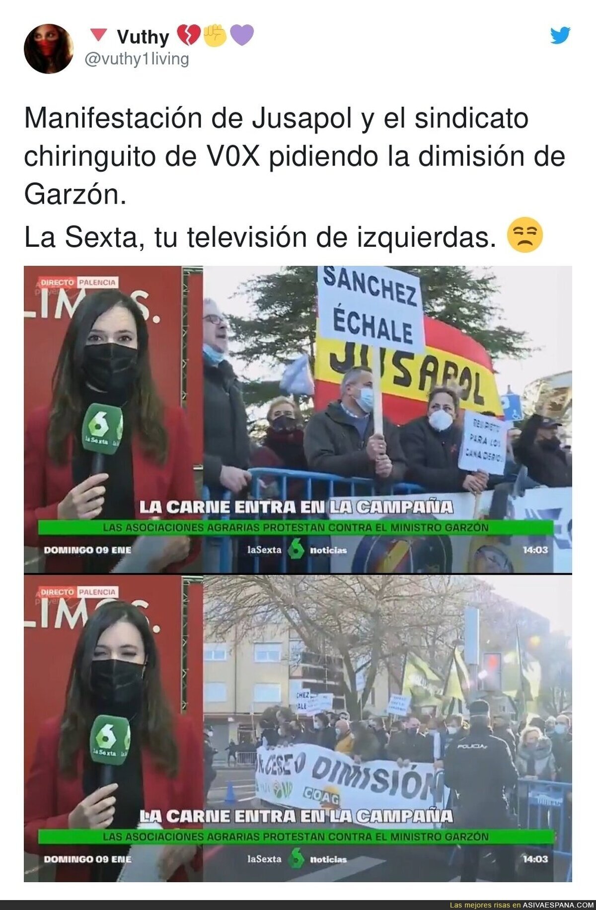 LaSexta sigue dando voz a la ultraderecha